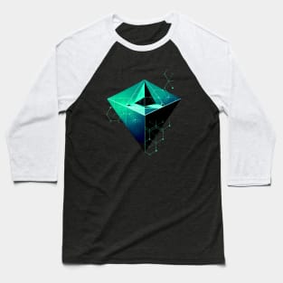 Hexagons Geometric art Baseball T-Shirt